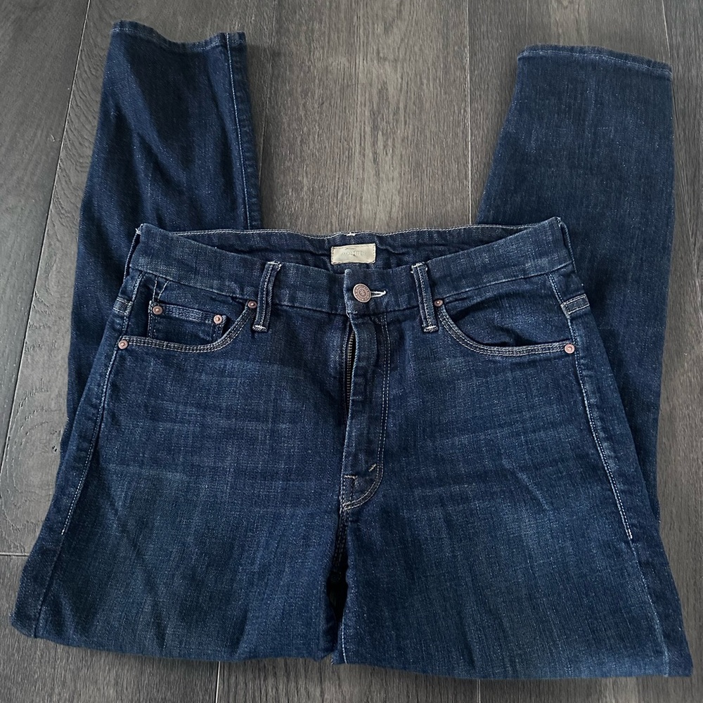 Mother Denim High Waisted Looker Petite 27